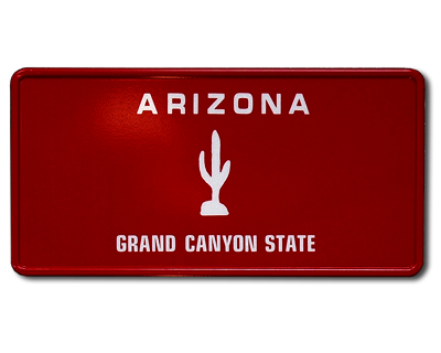 US plate - Arizona 2